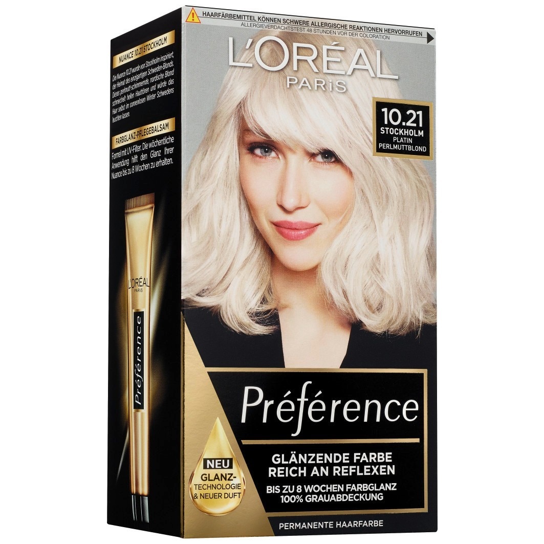 Platinum mother-of-pearl blonde