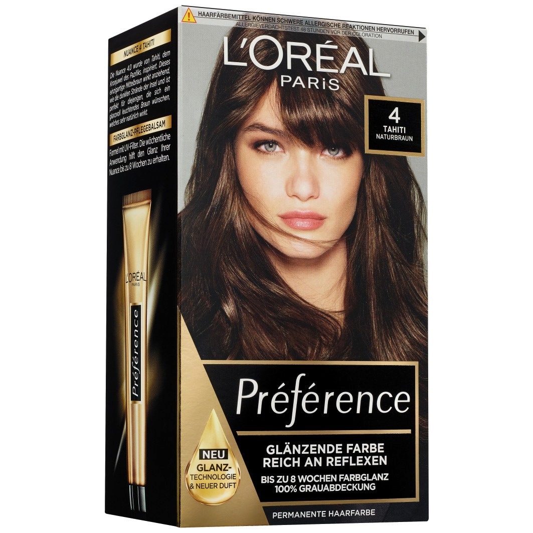 L´Oréal Paris Preference, No. 4 - Natural brown