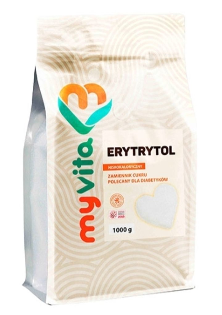 Biogo Premium Erythritol Powder, 1000g - Calorie-free & tooth-friendly sugar substitute