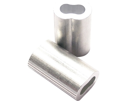 Pösamo Press clamp Z2 Ø 2 mm aluminum 5 pieces