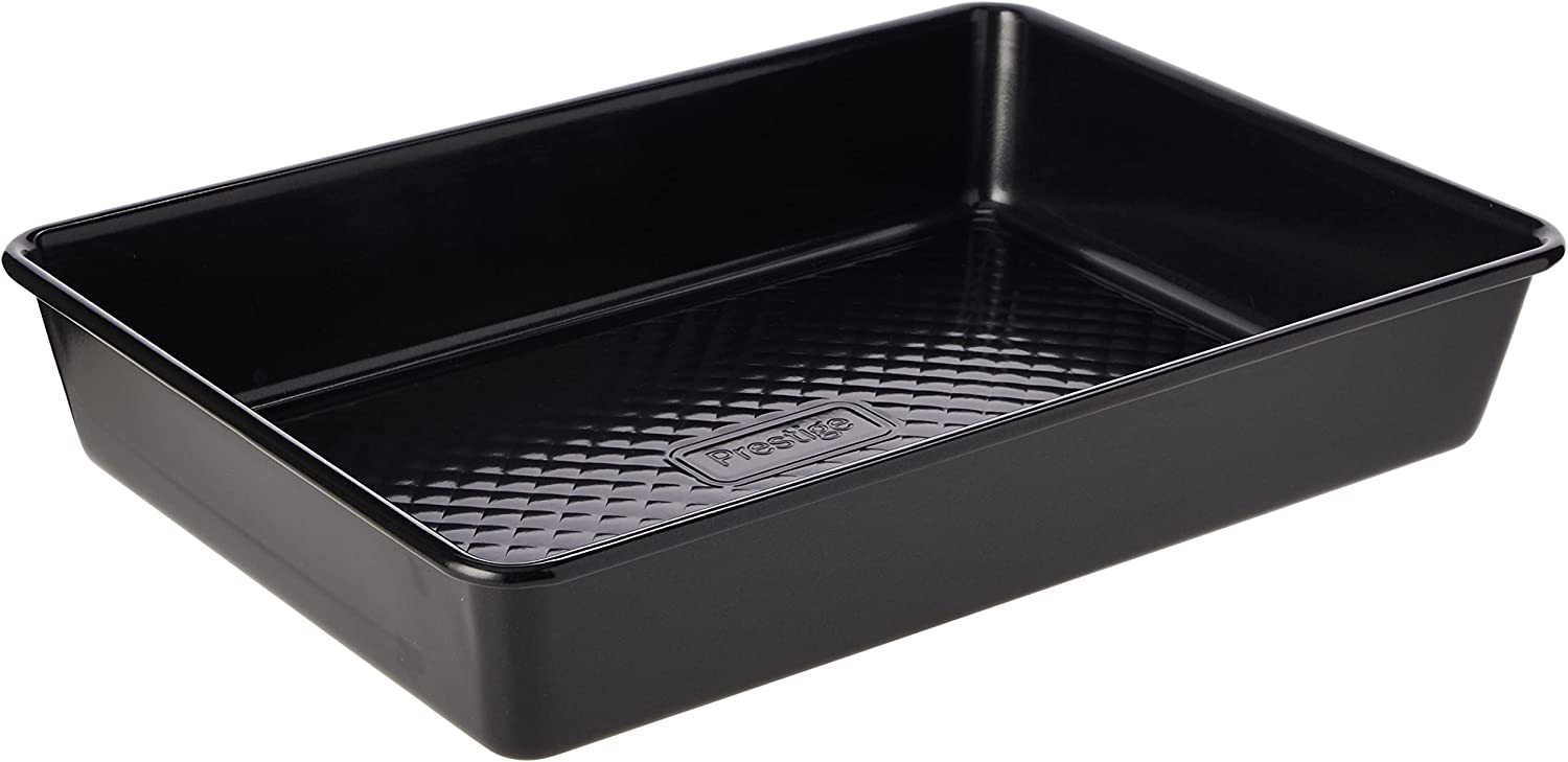 Prestige Inspire Baking Dish, Steel, Black
