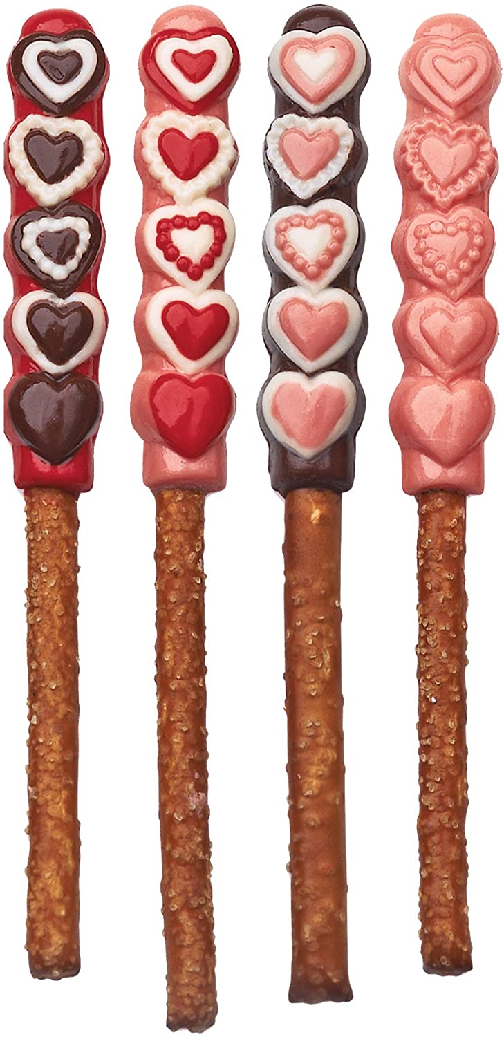 Wilton Pretzel Mold-Heart-6 Cavity