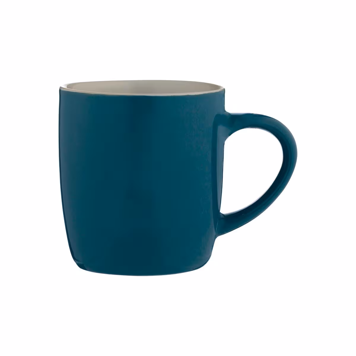 Price & Kensington stoneware mug, petrol blue, 330 ml