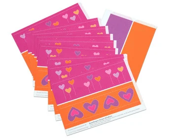 Sparkling tealight holders “Hearts”, 10 pieces