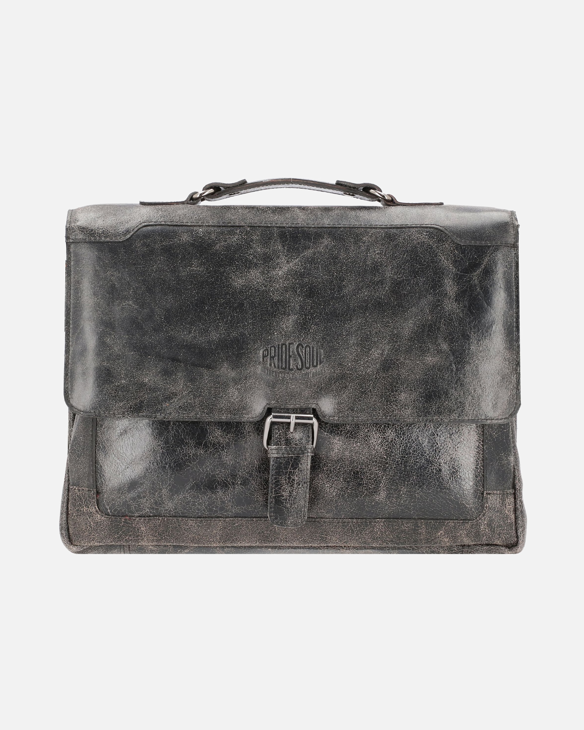 Pride and Soul laptop bag scratch briefcase leather 36 cm Scratch Aktentasche Leder 36 cm