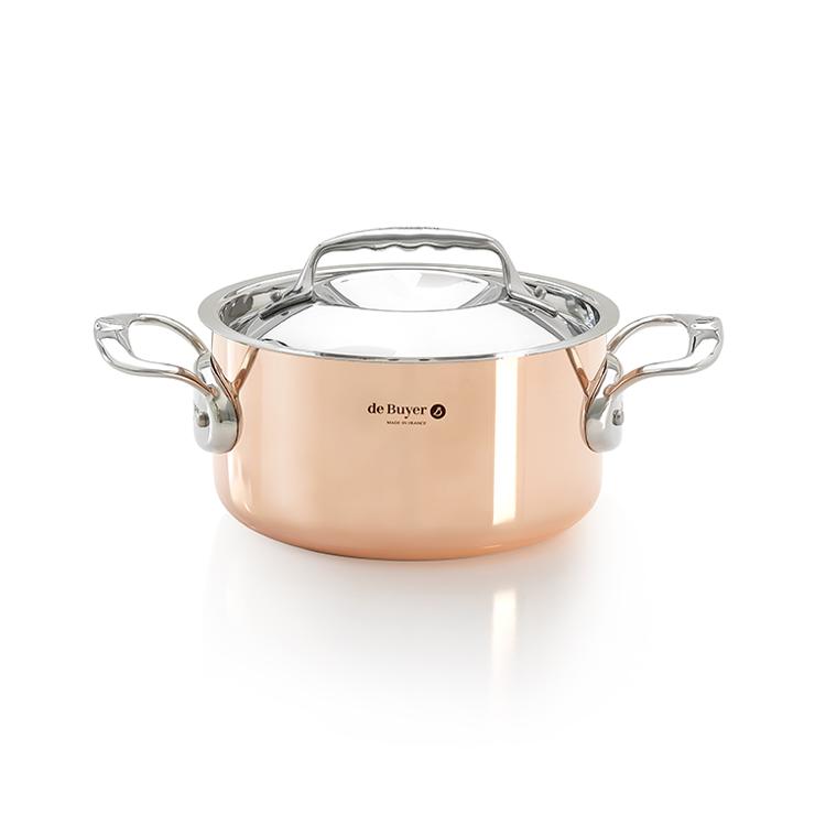 DE BUYER Induction Prima Matera Pot With Lid