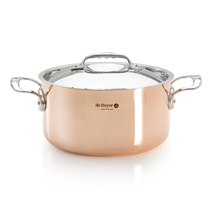 DE BUYER Induction Prima Matera Pot With Lid