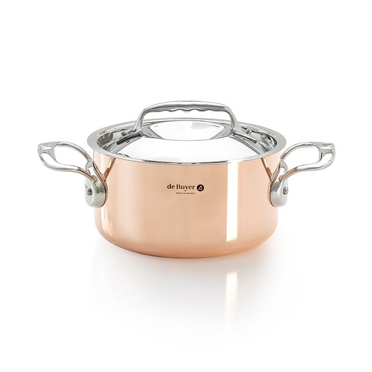 DE BUYER Induction Prima Matera Pot With Lid