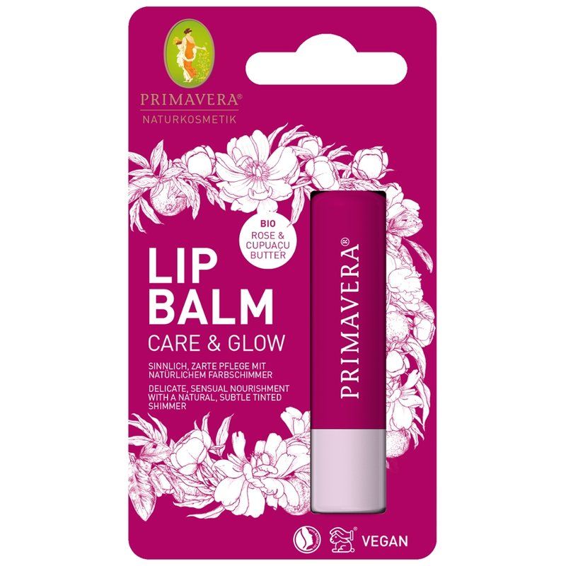 Primavera Lip Balm Care & Glow, organic 4,7 g