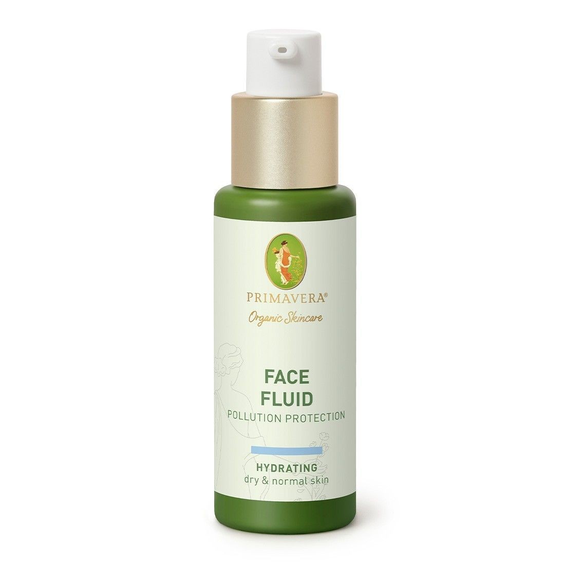 Primavera Organic Skincare Face Fluid Pollution Protection Hydrating 30 ml