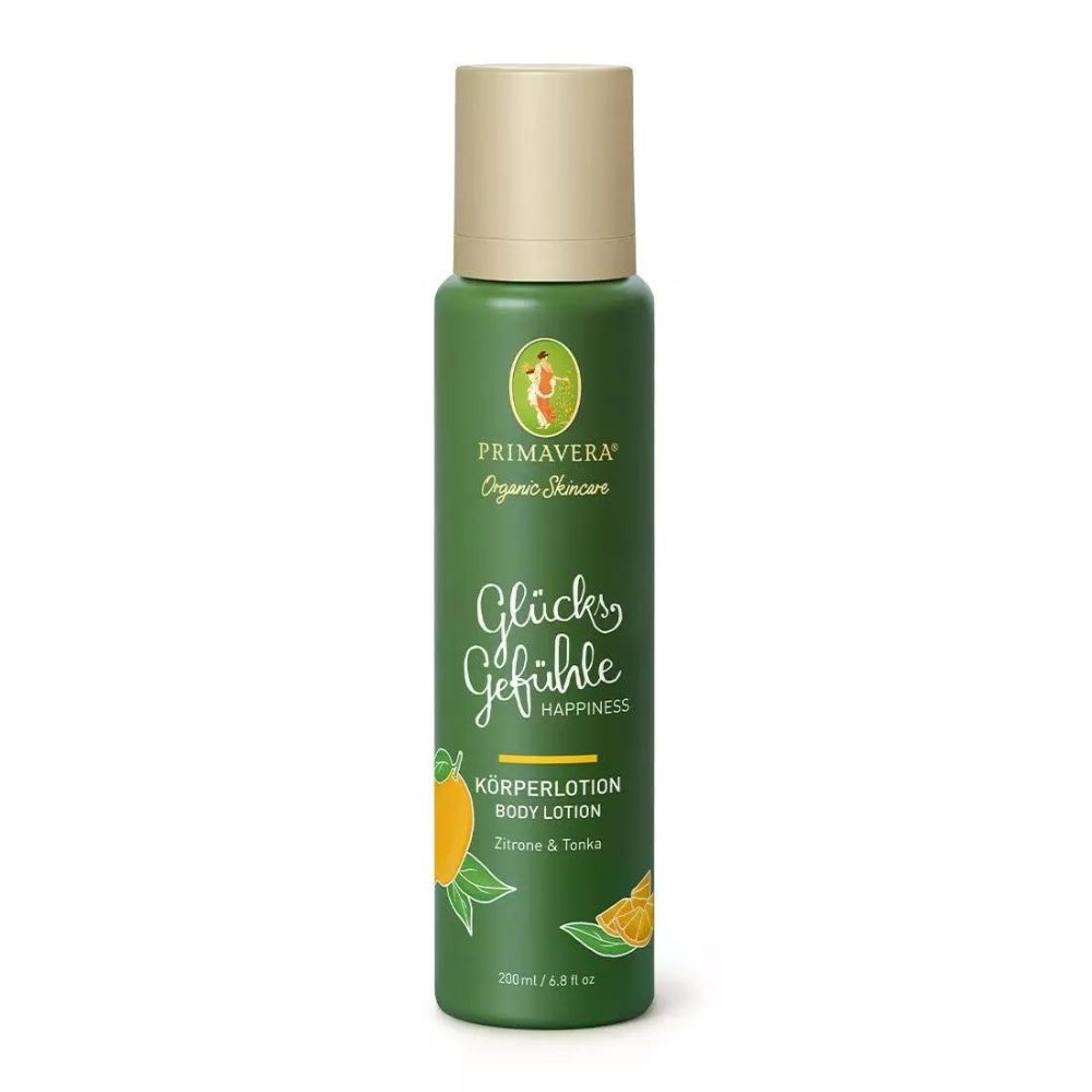 Primavera Organic Skincare Körperlotion Glücksgefühle 200 ml