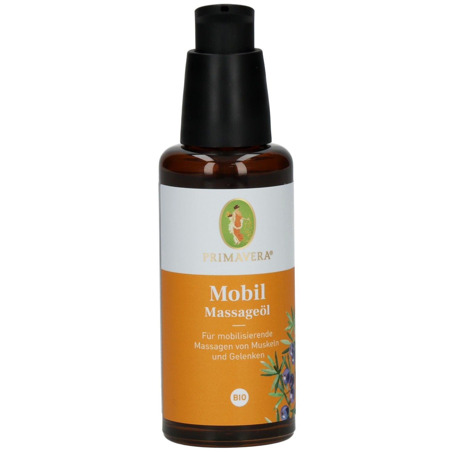 PRIMAVERA® Mobile Massage Oil organic, 50 ml