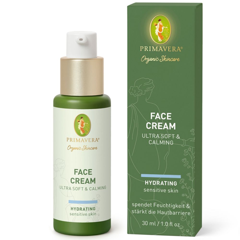 PRIMAVERA® Ultra soft & Calming Gesichtscreme 30 ml