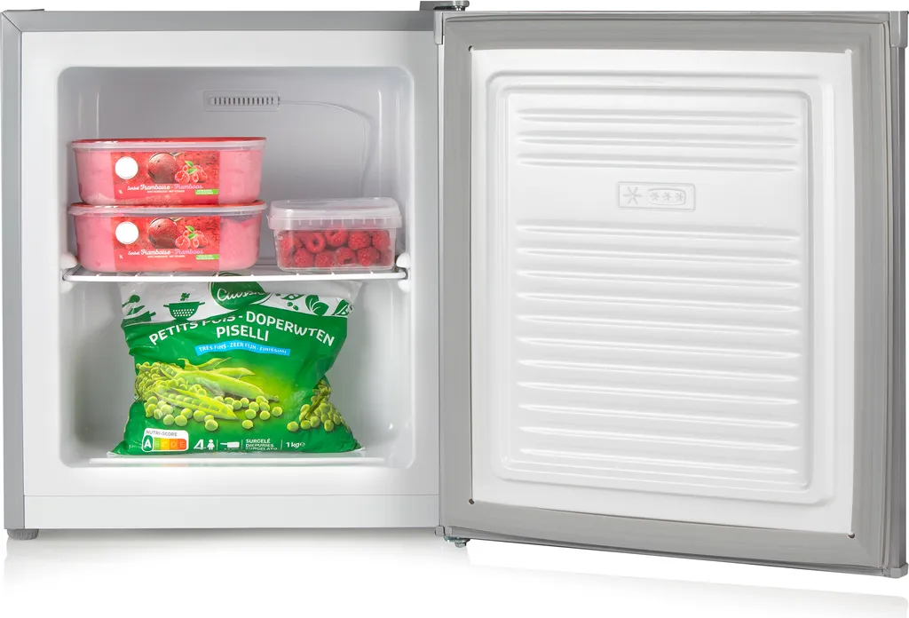 PRIMO PR116DV Mini Freezer - Small Freezer - Freestanding - 33L - E - Silver