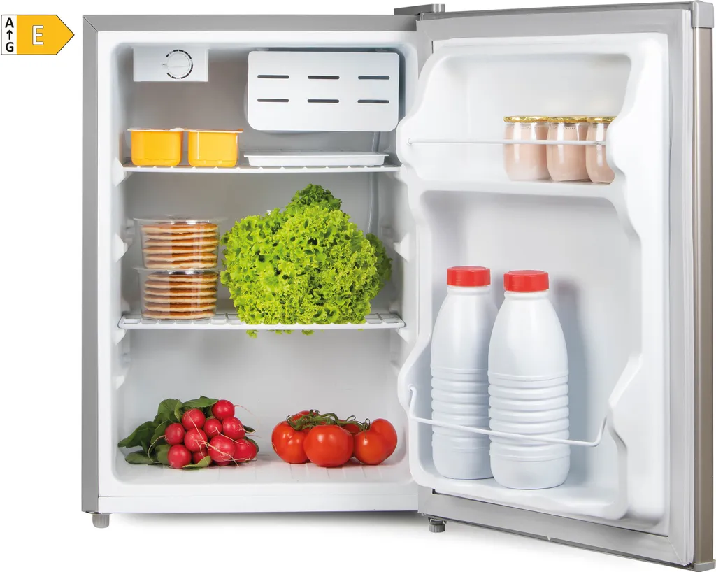 PRIMO PR154FR Tabletop Refrigerator - 65 Liter Capacity - Silver - Freestanding Tabletop Refrigerator