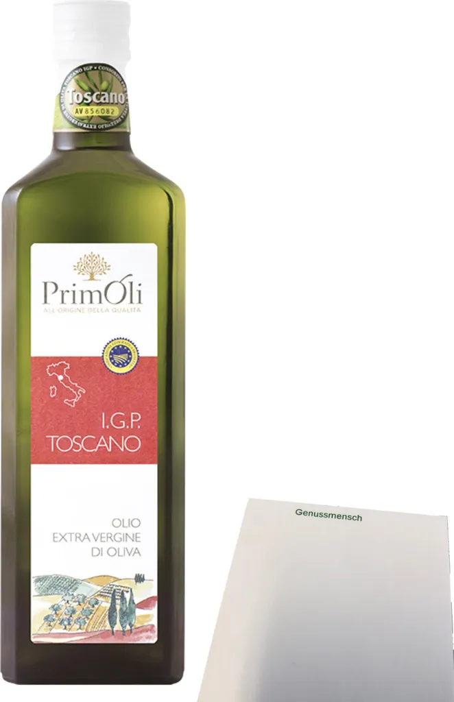 PrimOli Toscana Extra Virgin Olive Oil (500ml bottle) + usy Block 500 ml