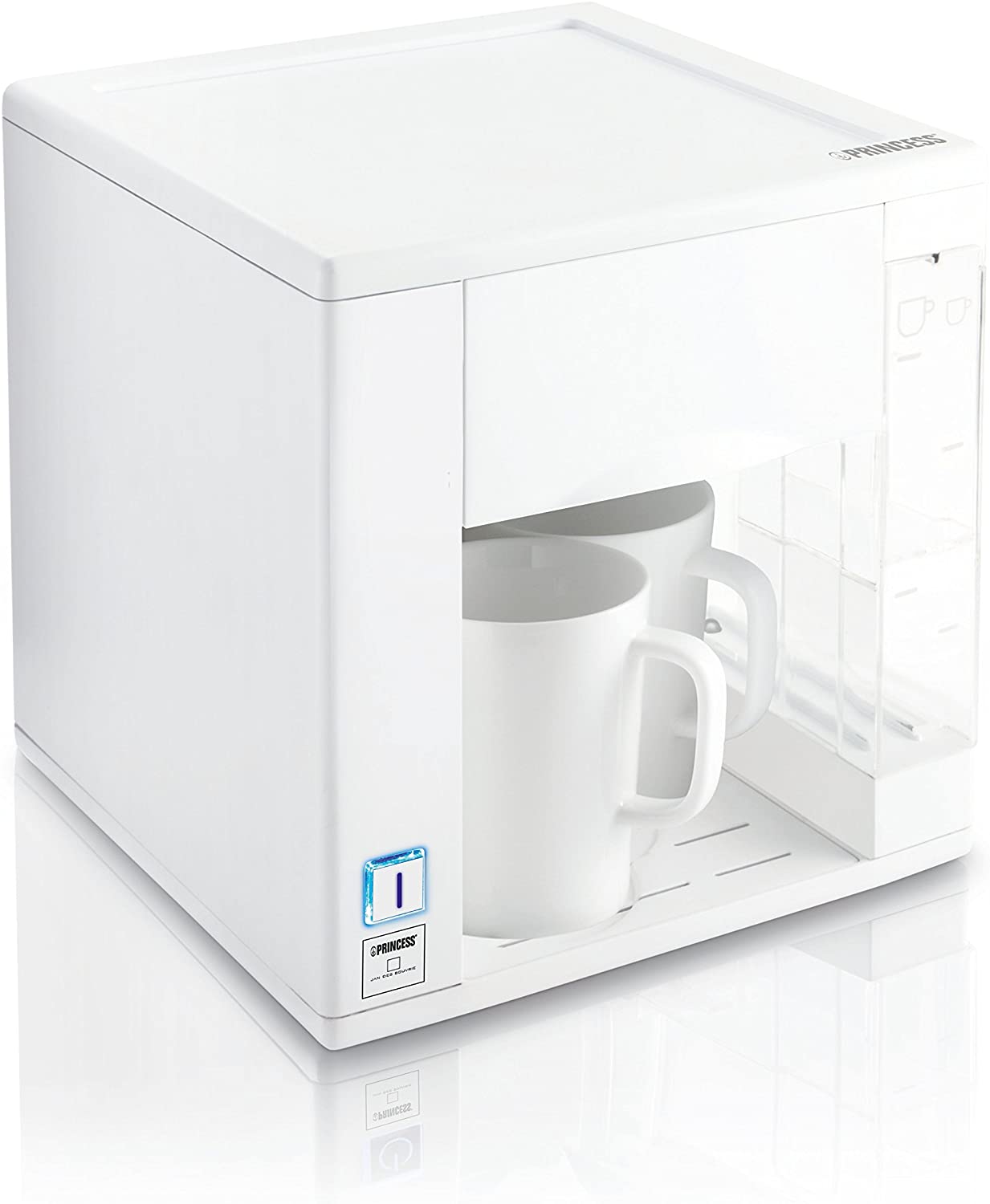 Princess 244000 Compact 4 All Koffiezetapparaat Wit