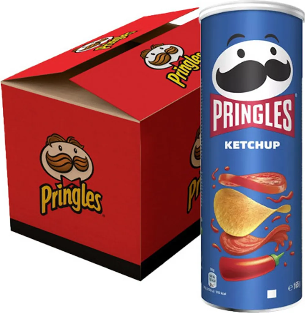 Pringles Ketchup - 19 x 165 grams