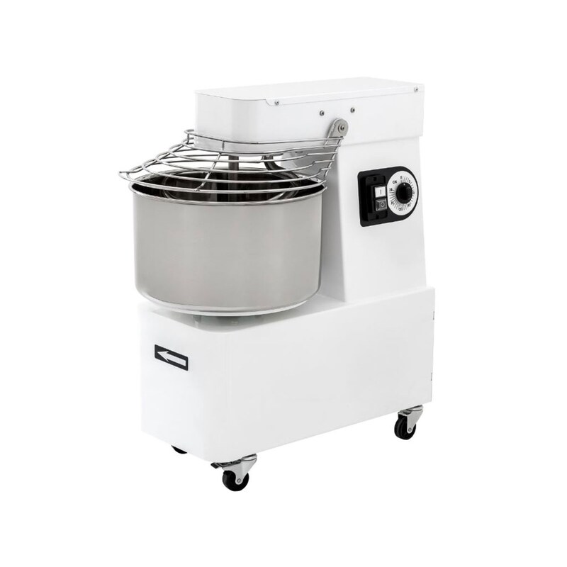 Prismafood IBT 30 2G Dough Kneading Machine, 25 kg dough capacity, 32 liters, 2 speeds, 400V, for pizza and bread dough