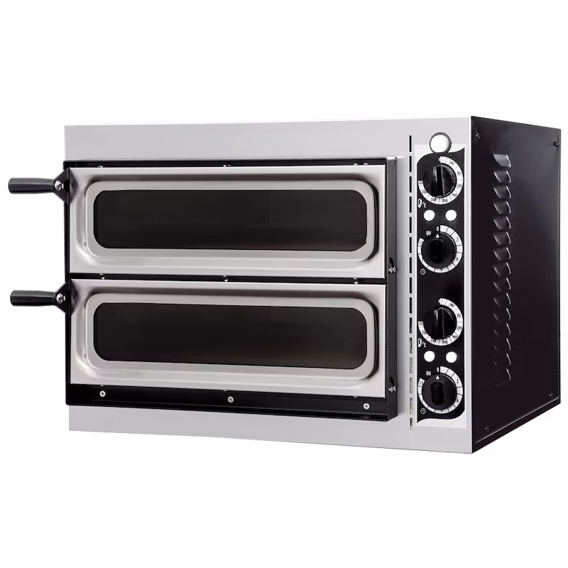 Prismafood Pizza Oven Bistro 2/40 V for 8 pizzas with Ø 18 cm