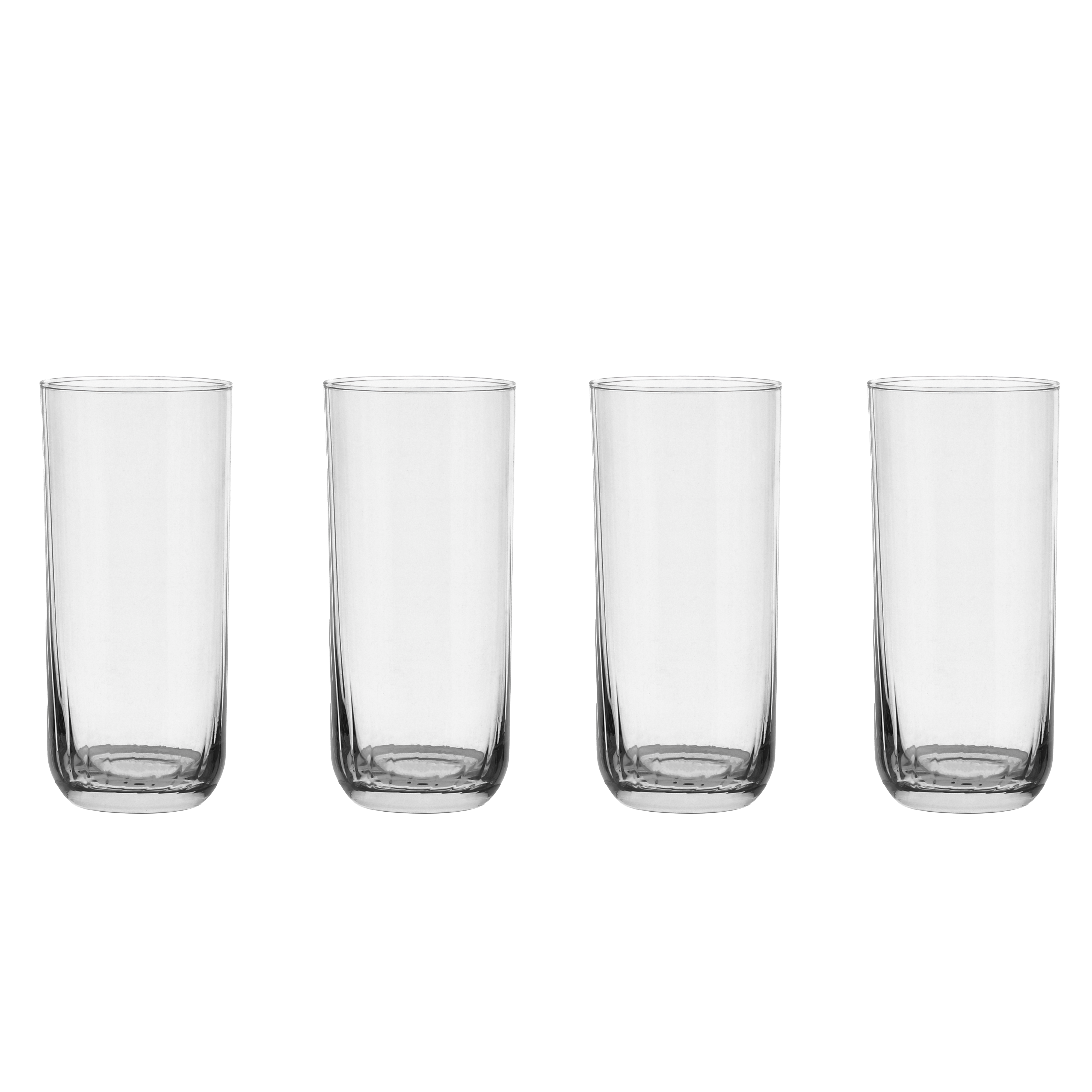 scandi-living Pristine highball glass 40 cl pack of 4