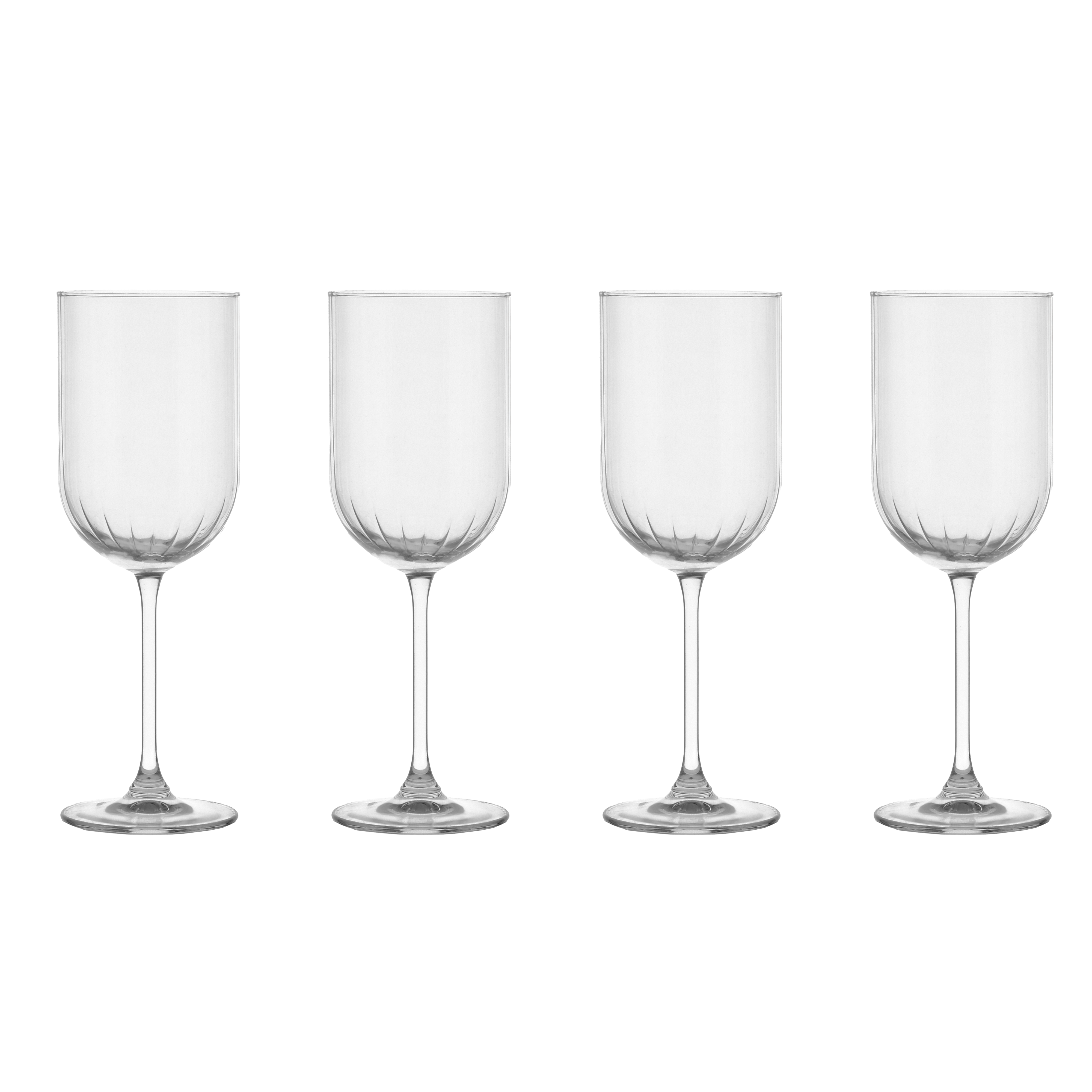 scandi-living Pristine red wine glasses 41 cl, pack of 4