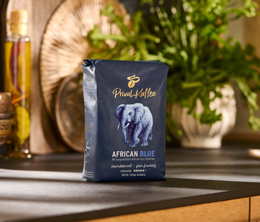 Privat Coffee African Blue - 500g Whole Bean