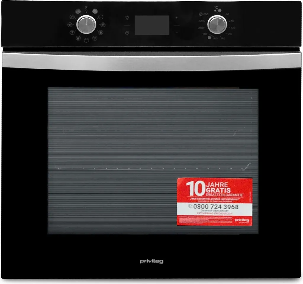 Privileg PBWK3 JH8S BLG Oven Black with Steam Assistance