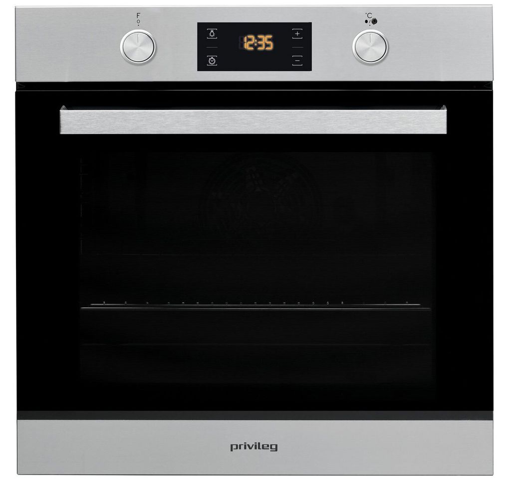Privileg PBWR6 OH5V IN, Medium, Electric Oven, 71 l, 71 l, Hydrolytic + Pyrolytic, 1 Shelf