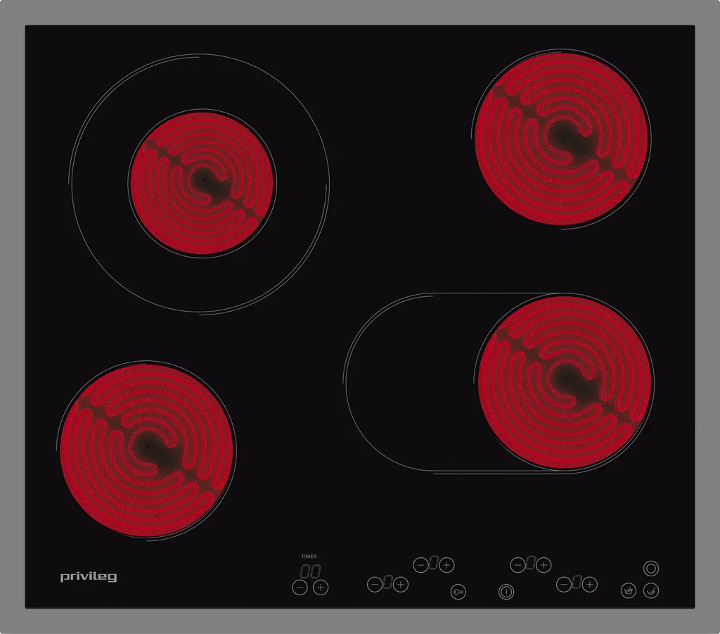 Privileg PCTAC K6041/1 IN glass ceramic cooktop, self-sufficient