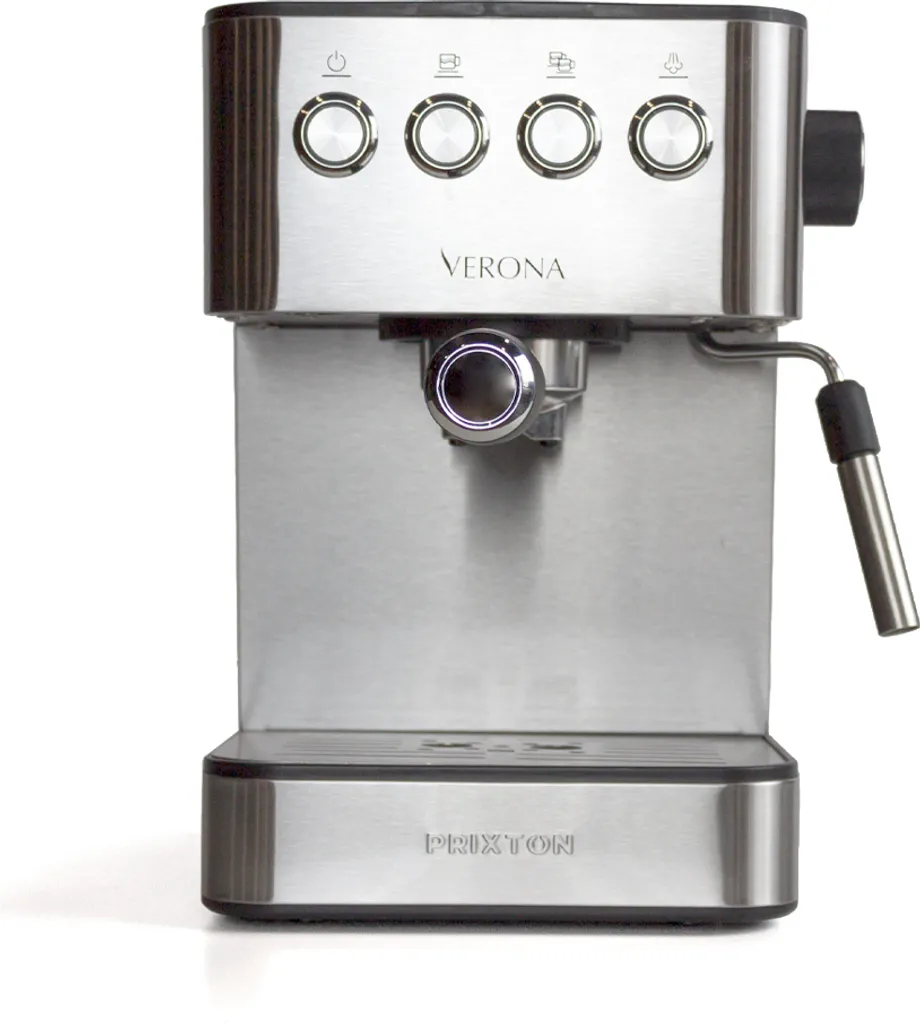 PRIXTON Verona coffee machine | with double outlet filter holder, espresso, 20 bar