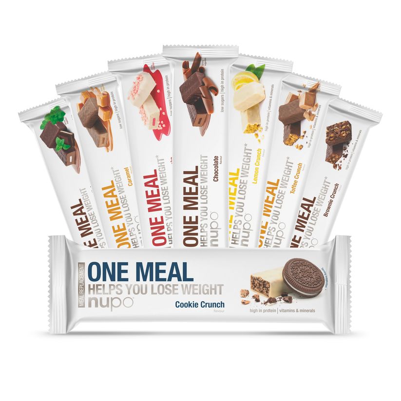 Probierpaket Sample package of One Meal bars 8x60 g