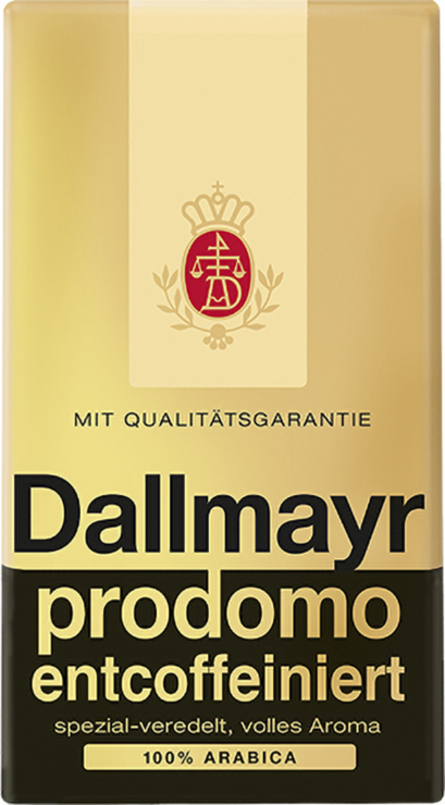 Dallmayr prodomo Kaffee entcoffeiniert