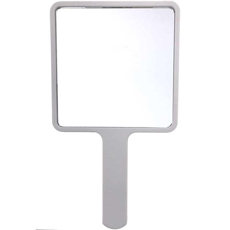 UNIQ Square Hand Mirror White