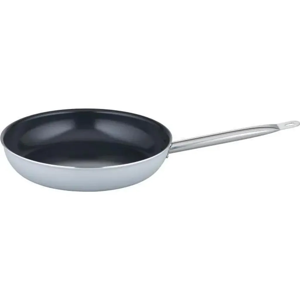 Professional frying pan – GSW – PRO BASIC – 32 cm – Induction compatible – Thick-walled, forged aluminum – Gourmet quality