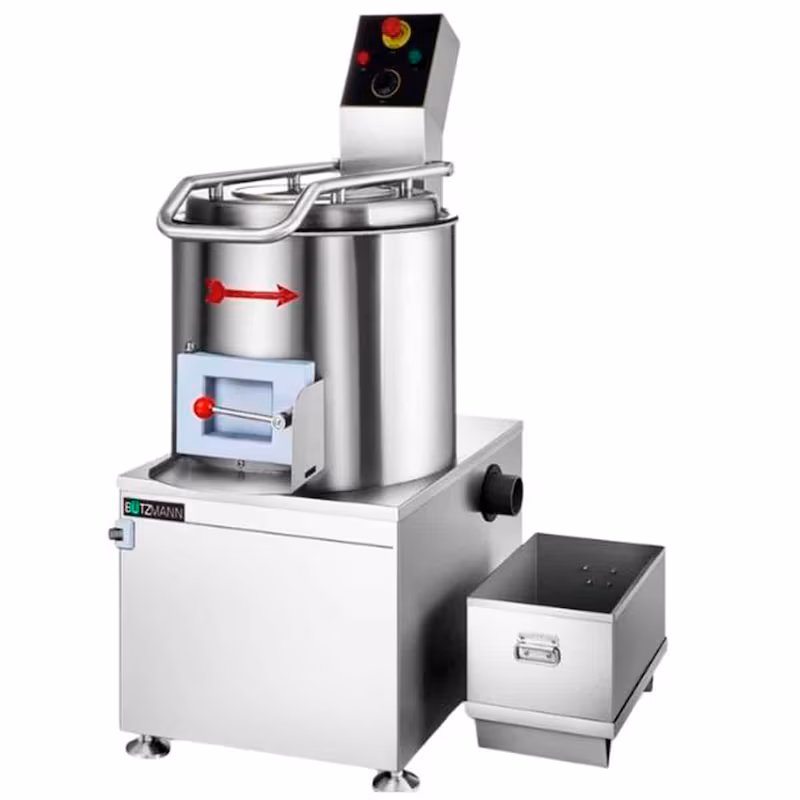 Bützmann P-40 PRO Professional Peeling Machine – 40 kg Capacity, Digital Control Panel, Anti-Residue Filter, Stainless Steel