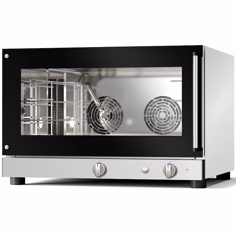 CSB Professional hot air bread oven with 4 trays (600x400 mm) for the catering industry. Industrial bread oven for bakeries and pastry shops.