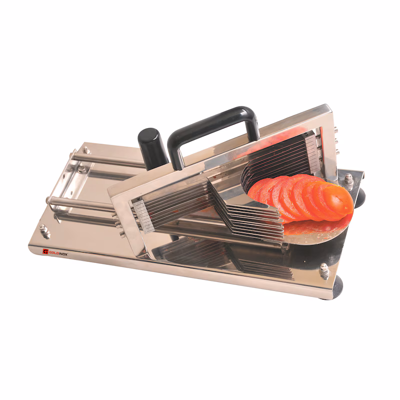 GOLDINOX Professional manual tomato slicer 5.5