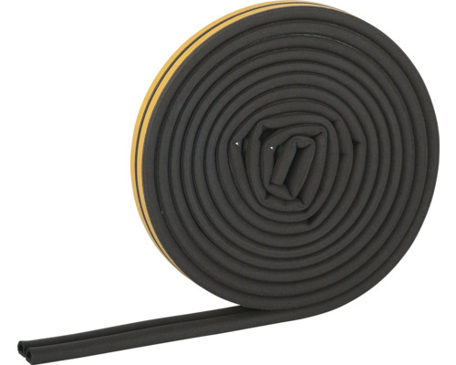 Fix-o-moll Profile seal self-adhesive black 6 m x 9 x 6 mm