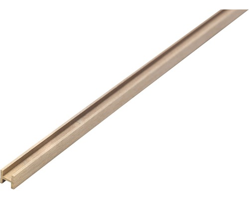 Hornbach Profile strip H-profile walnut 3x3x1000 mm