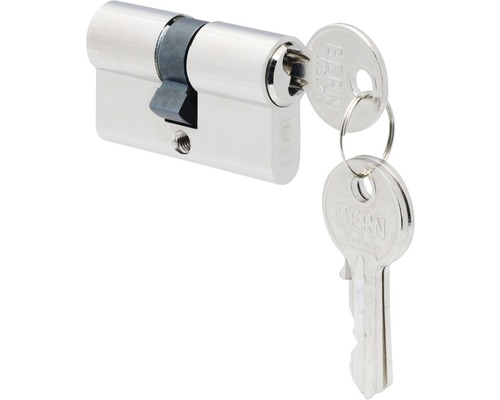 Alberts Profile cylinder 22/22 mm nickel-plated brass