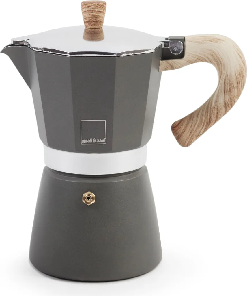 Profino GNALI & ZANI espresso maker Venezia 3 cups gray