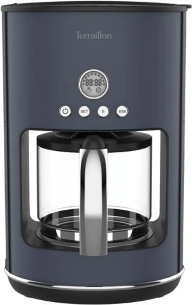 Programmable filter coffee machine for 10-12 cups, 1080 W Terraillon 15439