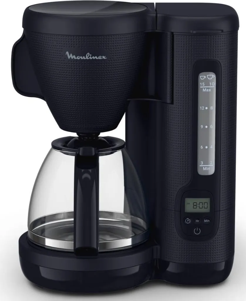 Programmable filter coffee machine for 15 cups, 1000 W, midnight blue Moulinex FG2M2810