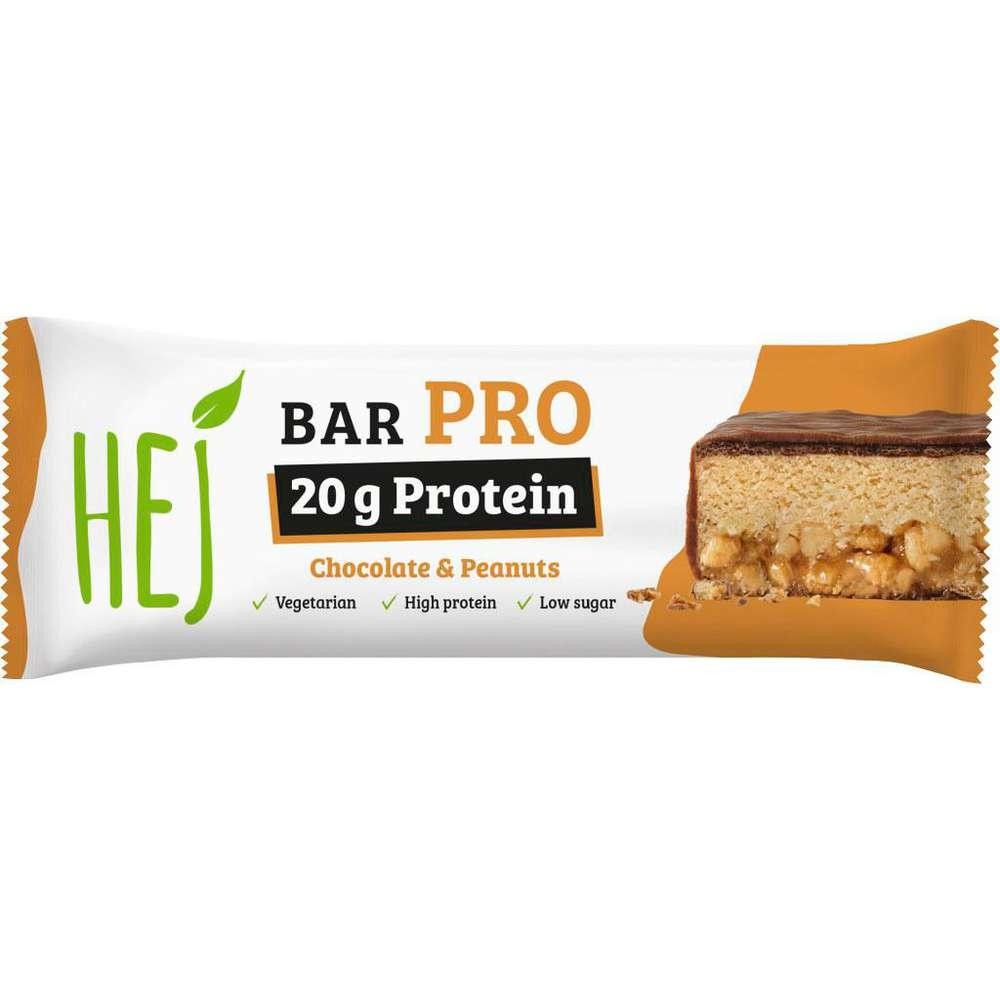 HEJ Protein Bar Bar, Chocolate & Peanuts