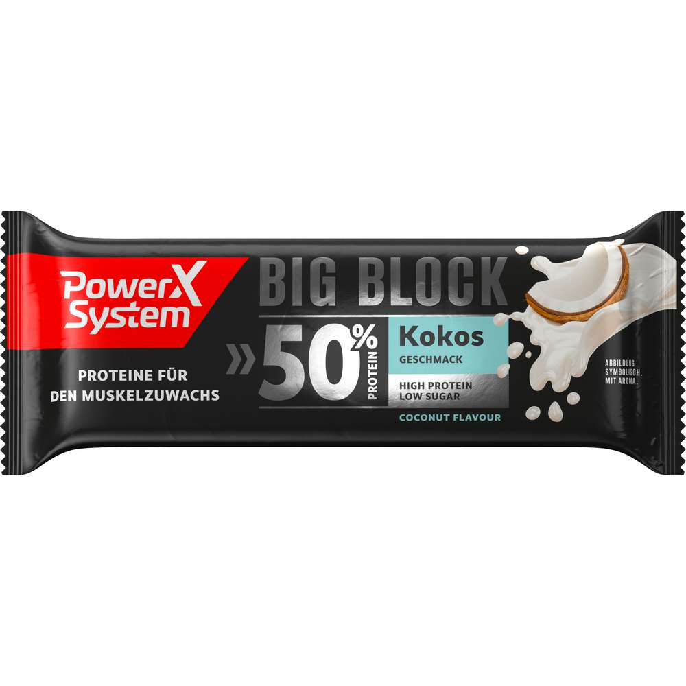 Power System Protein Bar Big Block, Coconut
