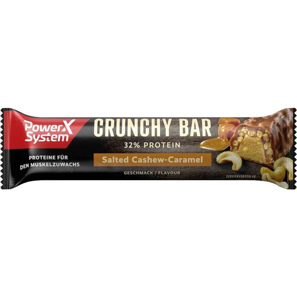 Power System Protein bar Crunchy Bar, salted cashew caramel