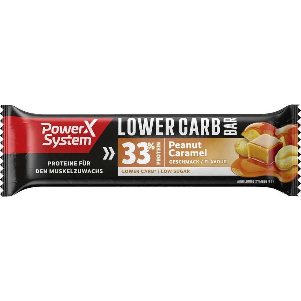 Power System Protein Bar Lower Carb, Caramel Peanut