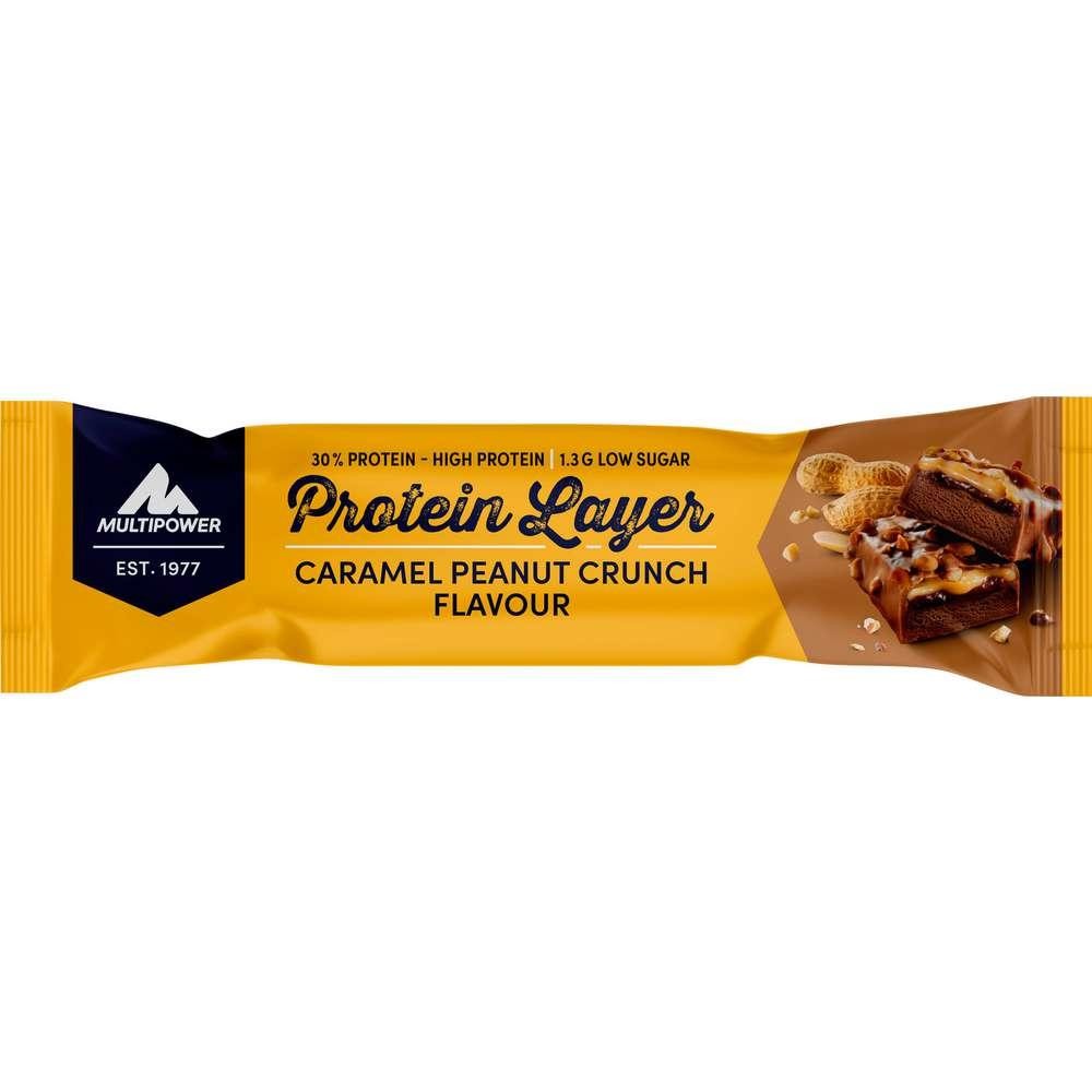 Multipower Protein bar Protein Layer, Caramel Peanut Crunch