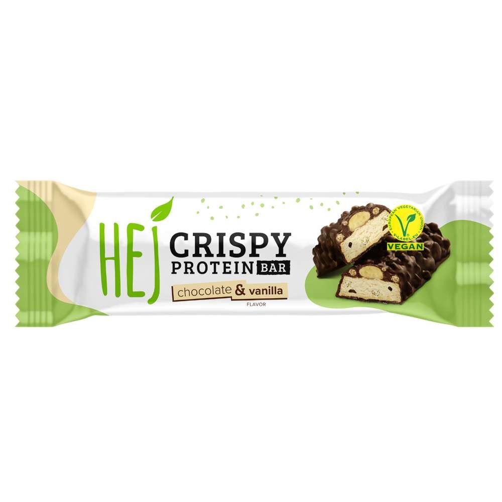 HEJ Protein bars, chocolate & vanilla